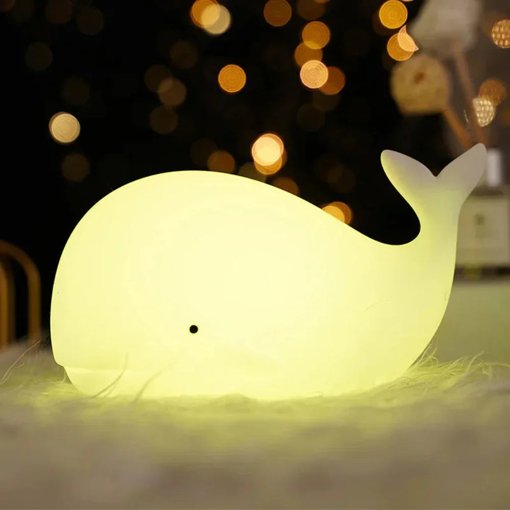 LZINA™ | WhaleGlow – Children’s Whale-Themed Night Light