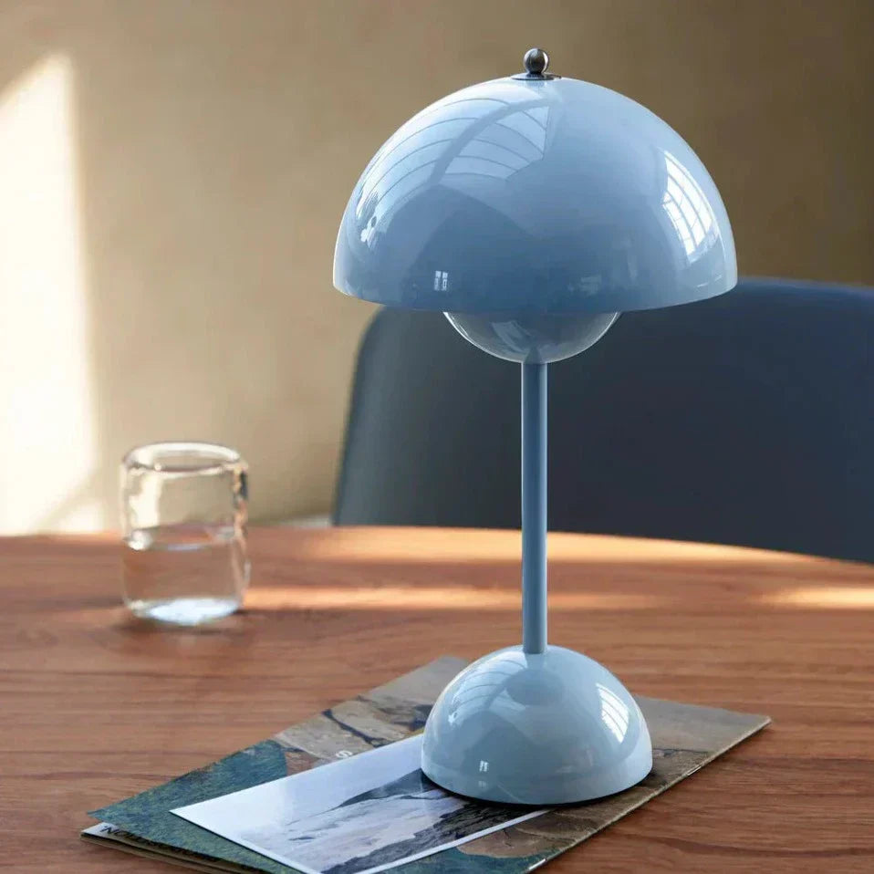 BowLift | SolarFlare LED Table Lamp – Dimmable Mood Lighting for Living Room & Bedroom | Modern, Energy-Efficient Design