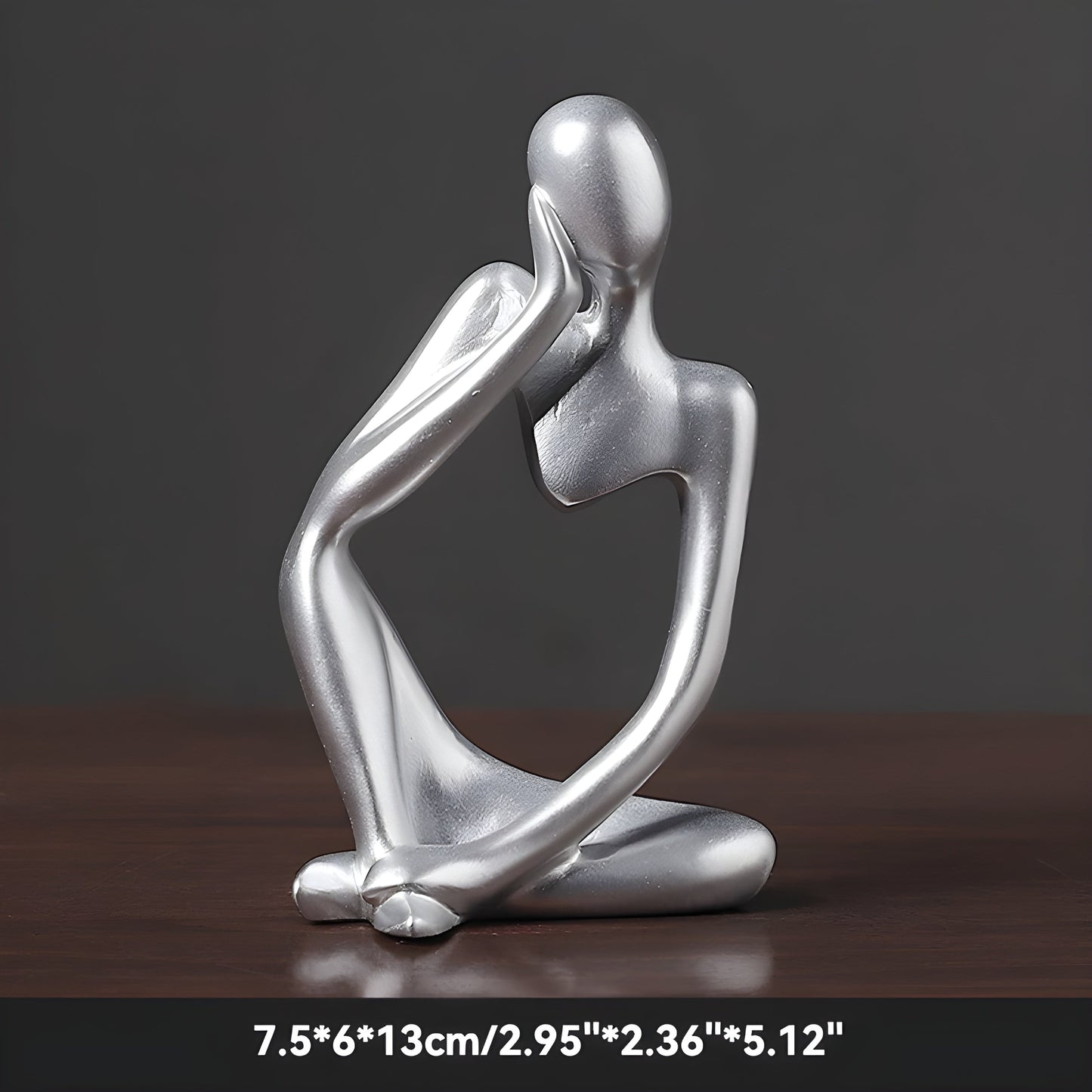 LZINA™ | Abstract Thinker Sculpture Home Decor