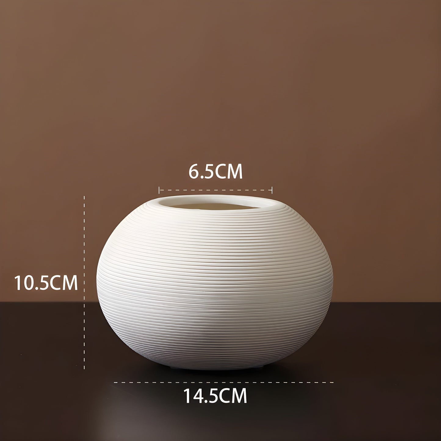 LZINA™ | Minimalistic Handcrafted Ceramic Zen Vase