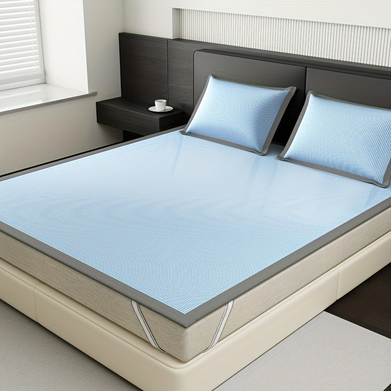 LZINA™ | AeroCool Cooling Mattress Protector – Breathable Ice Silk Bed Cover for Hot Sleepers