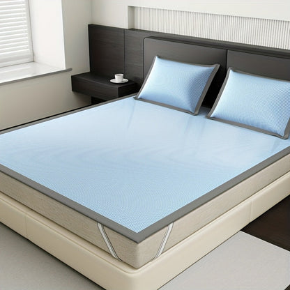 LZINA™ | AeroCool Cooling Mattress Protector – Breathable Ice Silk Bed Cover for Hot Sleepers