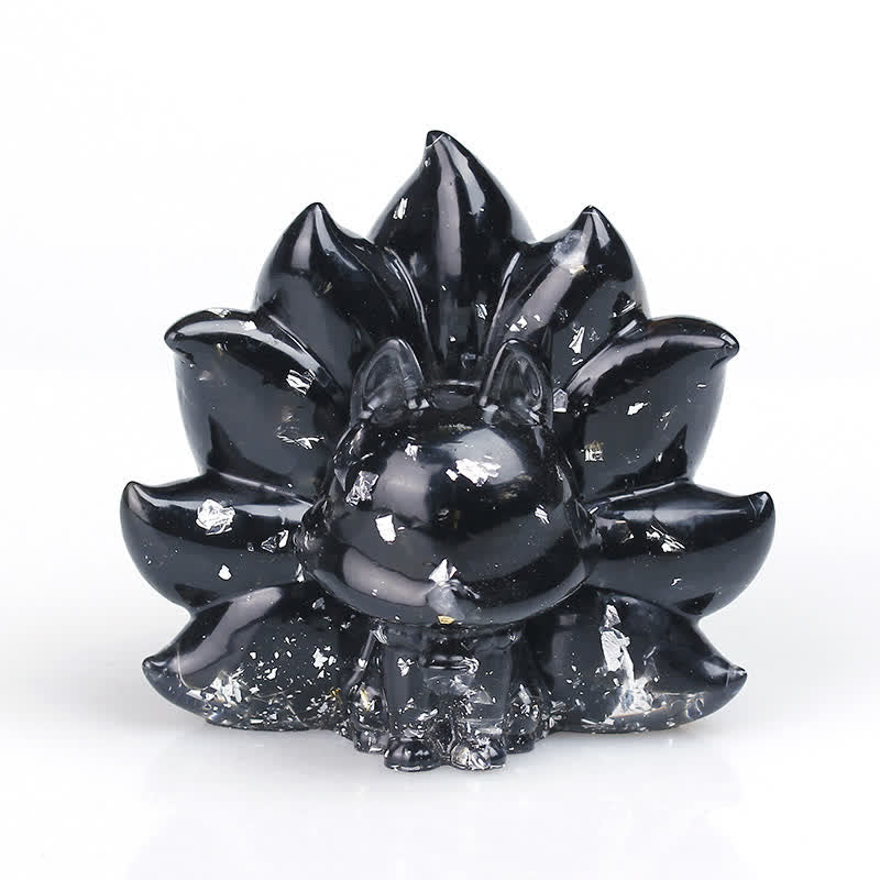 LZINA™ | Nine-Tailed Fox Gemstone Decoration