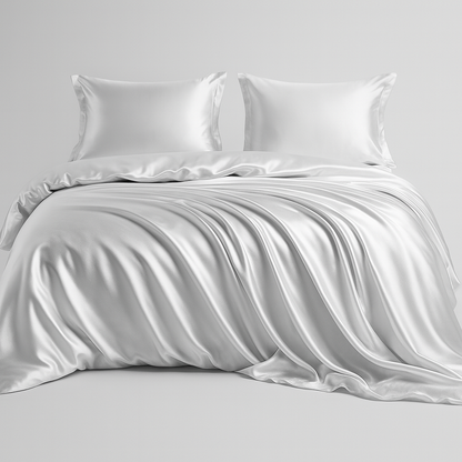 BowLift | Silk Satin Double Bedding Set