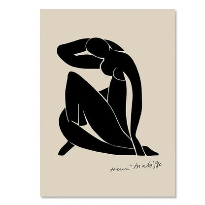 LZINA™ | Abstract Canvas Wall Art Poster