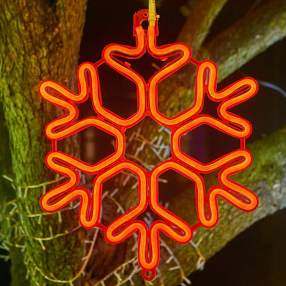 LZINA™ | Waterproof LED Snowflake Light for Festive Winter Decoration