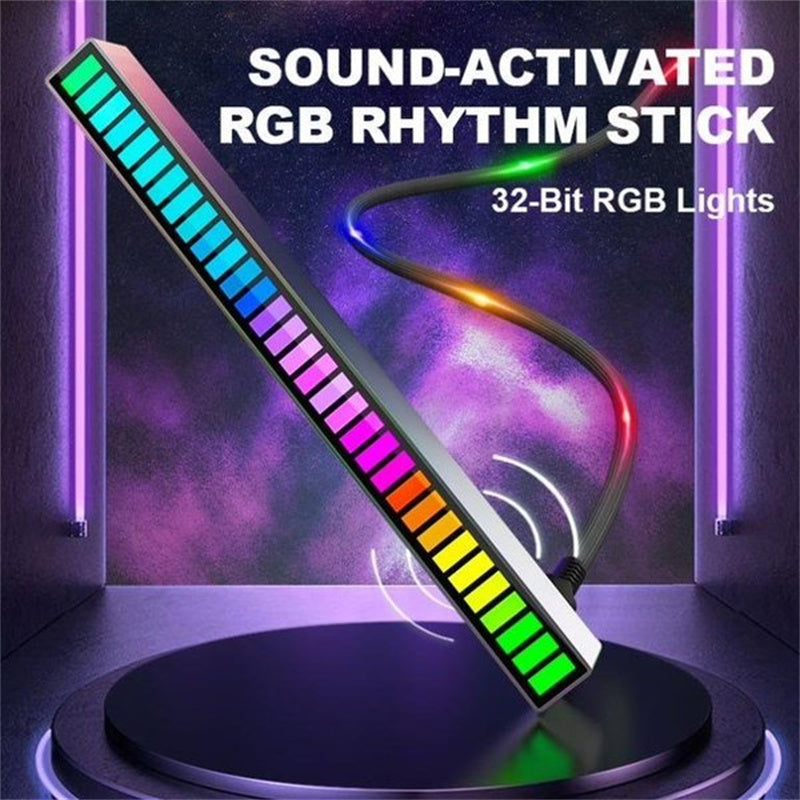 BowLift Wireless RGB Light Bar — Sound-Activated, Music-Synced RGB Lighting