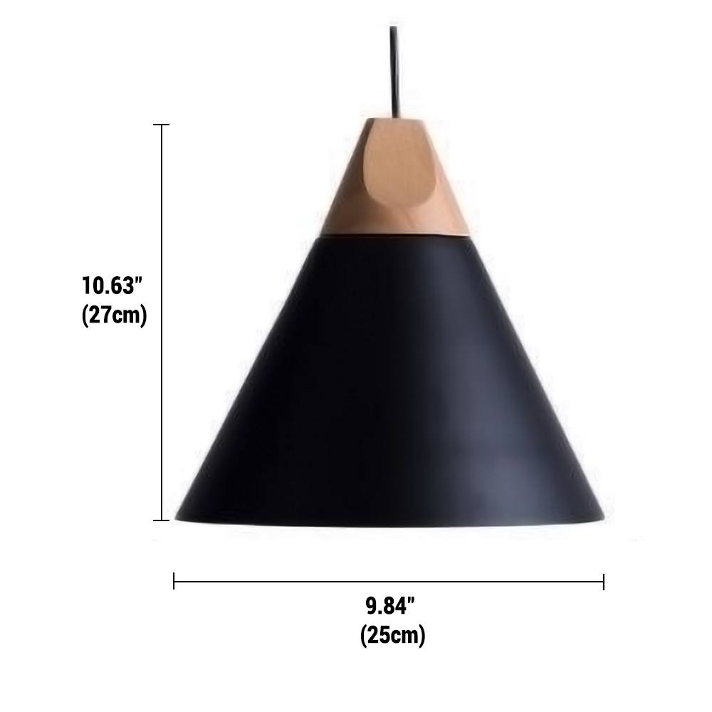 BowLift | Minimalistic Wooden Pendant Light | NordicLight