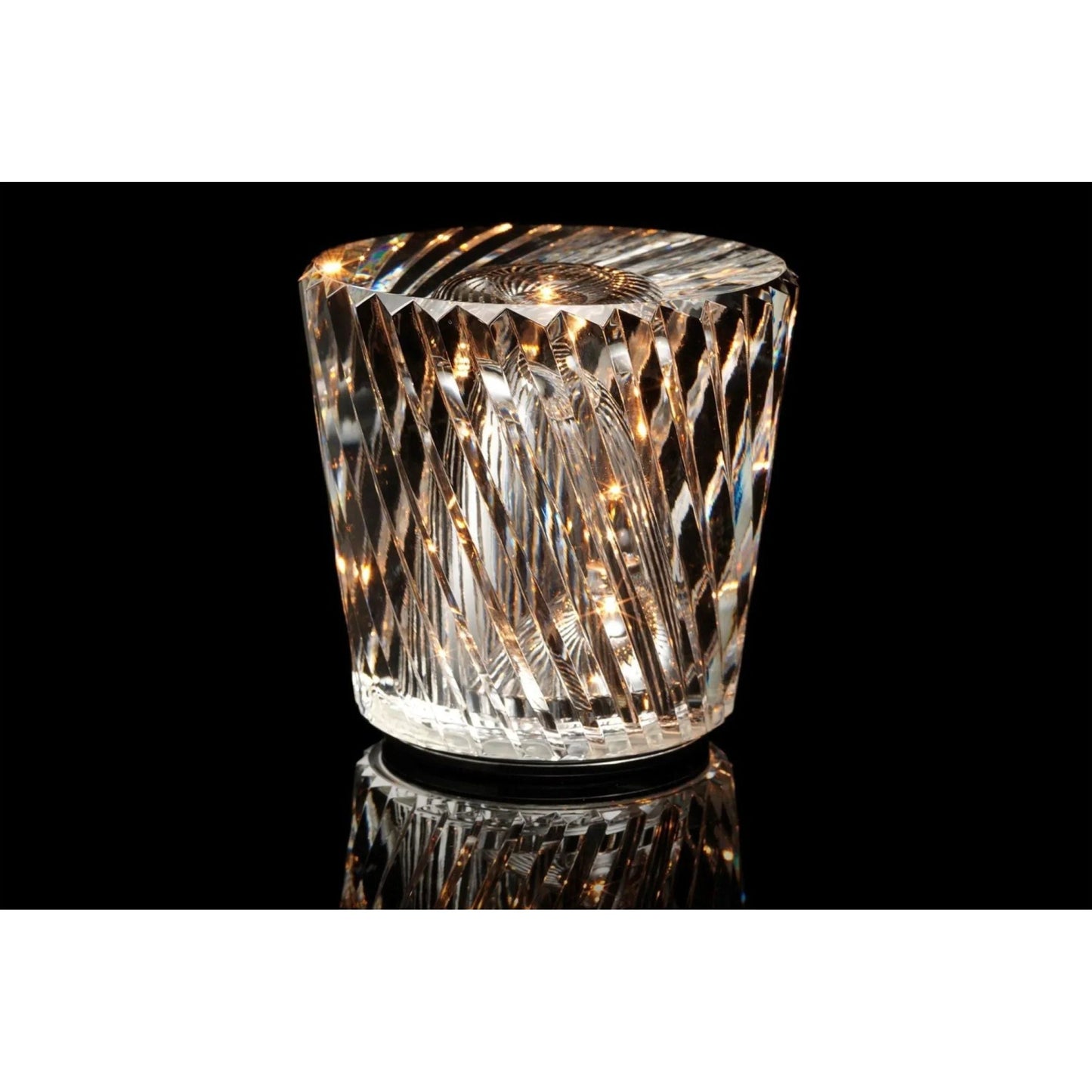 BowLift Luxury Diamond Crystal LED Table Lamp – Rechargeable, Elegant Crystal Lighting