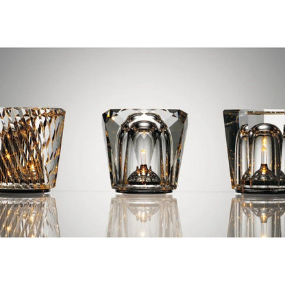 BowLift Luxury Diamond Crystal LED Table Lamp – Rechargeable, Elegant Crystal Lighting