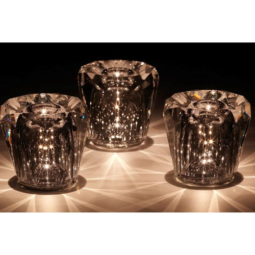 BowLift Luxury Diamond Crystal LED Table Lamp – Rechargeable, Elegant Crystal Lighting