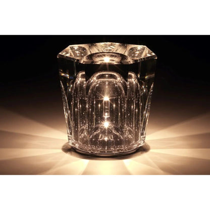 BowLift Luxury Diamond Crystal LED Table Lamp – Rechargeable, Elegant Crystal Lighting