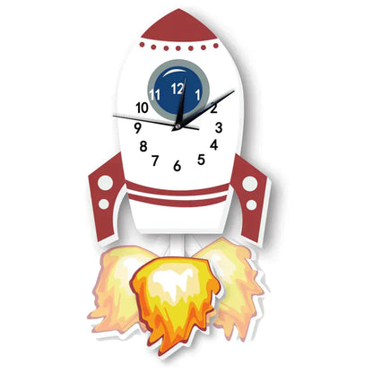 BowLift | Wall Clock - ZooTime - Cute Animal Design - Perfect for Children's Room