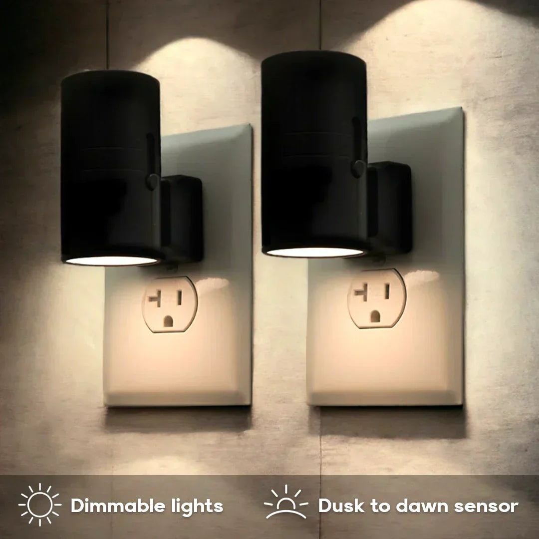 BowLift Dimmable Plug-In Night Light with Motion Sensor – Soft LED Lighting for Bedrooms, Hallways & Stairs
