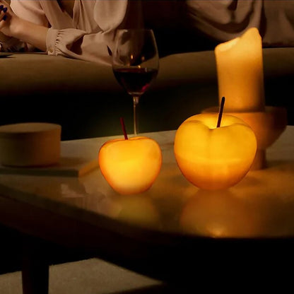 BowLift Apple Translucent Nightstand Lamp – Sleek, Ambient Bedside Lighting