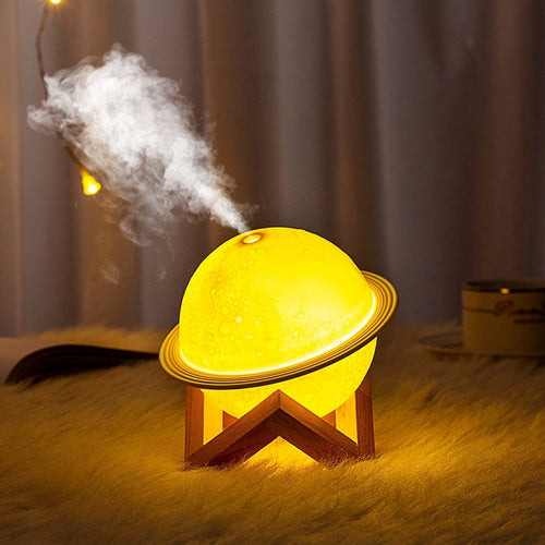 LZINA™ | Moon Diffuser LED Humidifier Night Light