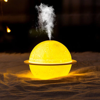 LZINA™ | Moon Diffuser LED Humidifier Night Light