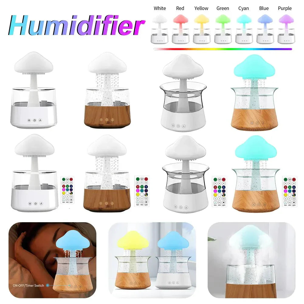 LZINA™ | Aromatic Night Light Humidifier