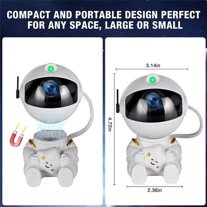 LZINA™ | Astronaut Galaxy Projector LED Night Light