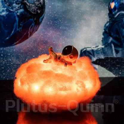 BowLift Astronaut LED Lamp – Colorful Cloud Glow