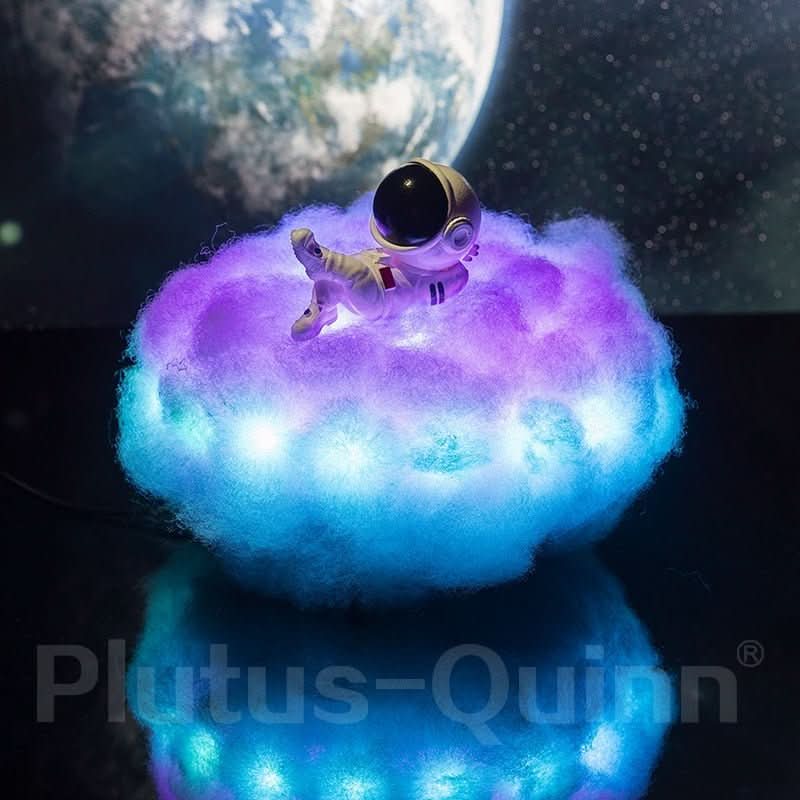 BowLift Astronaut LED Lamp – Colorful Cloud Glow