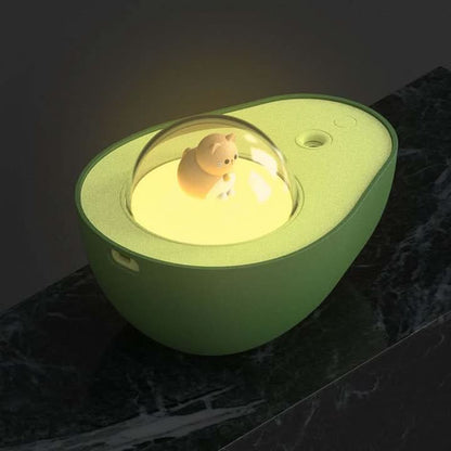 LZINA™ | Avocado Night Light Humidifier with USB & LED