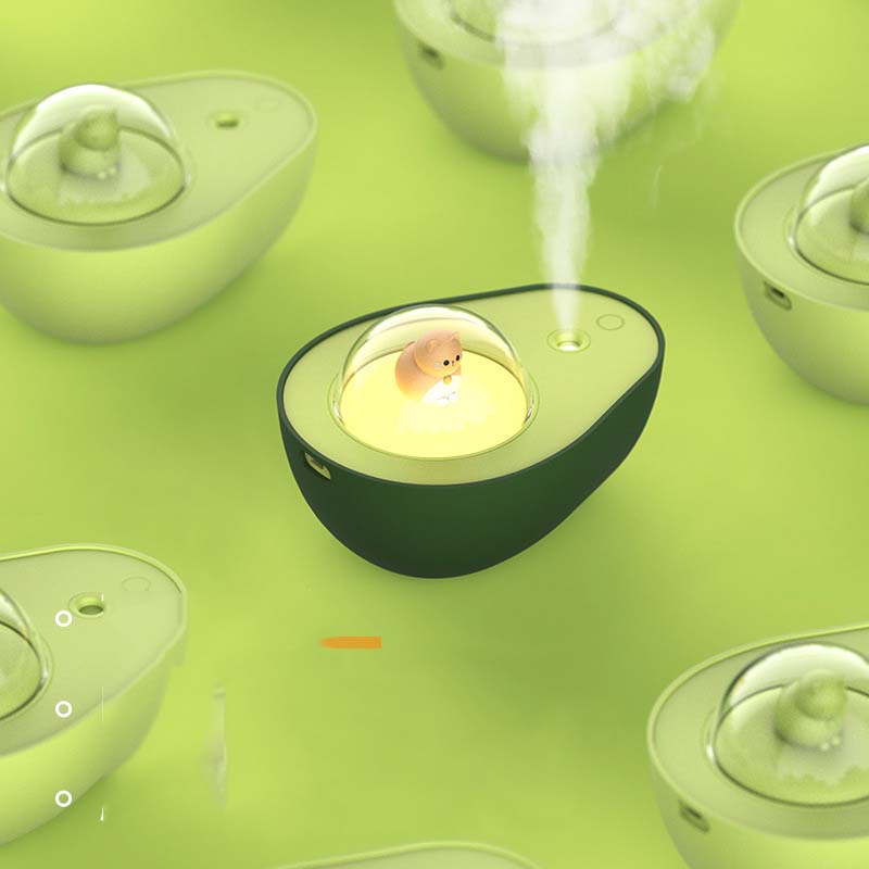 LZINA™ | Avocado Humidifier With Night Light