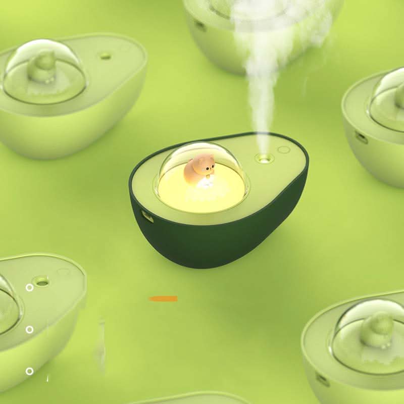 LZINA™ | Avocado Night Light Humidifier with USB & LED