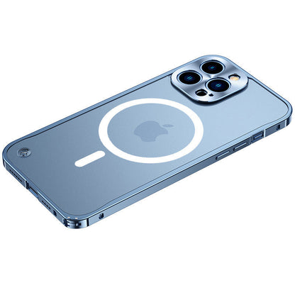 Magnetic phone case for iPhone with metal frame | Bowlift