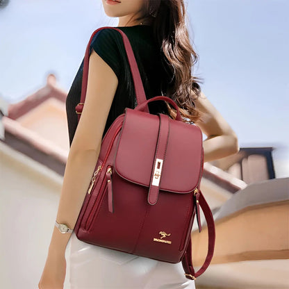 LZINA™ | Alena Backpack - Luxurious and High-Quality Leather Women's Handbag