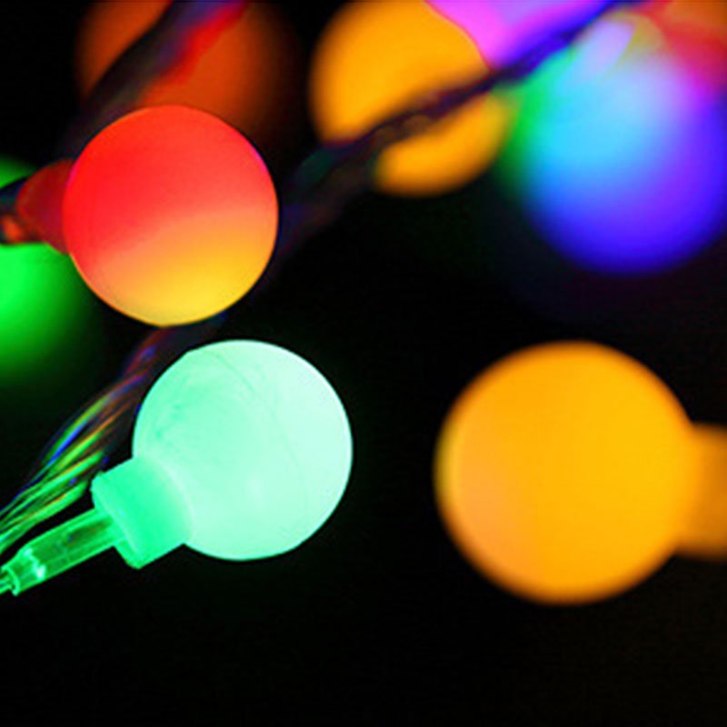 BowLift Ball Globe String Lights – USB or Battery-Powered Ambient Lighting for Any Space