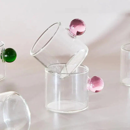 BowLift | Treated Espresso Glass Cup Set of 2