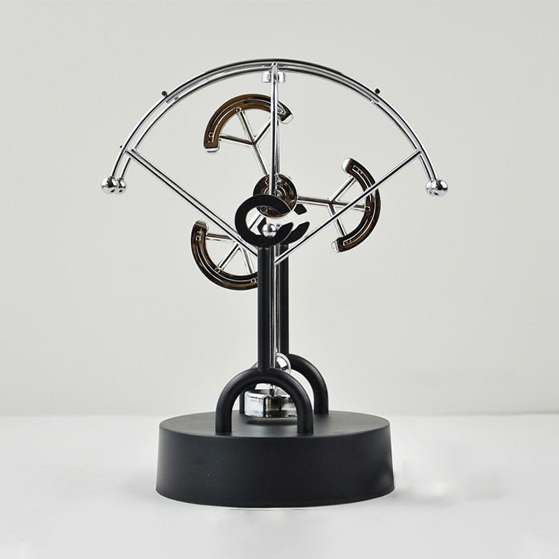 LZINA™ | Ball Rotating Perpetual Motion Pendulum Interactive Ornament
