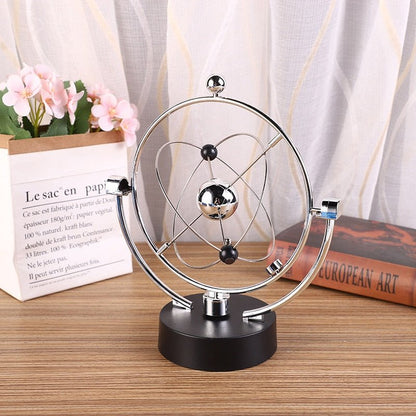 LZINA™ | Ball Rotating Perpetual Motion Pendulum Interactive Ornament