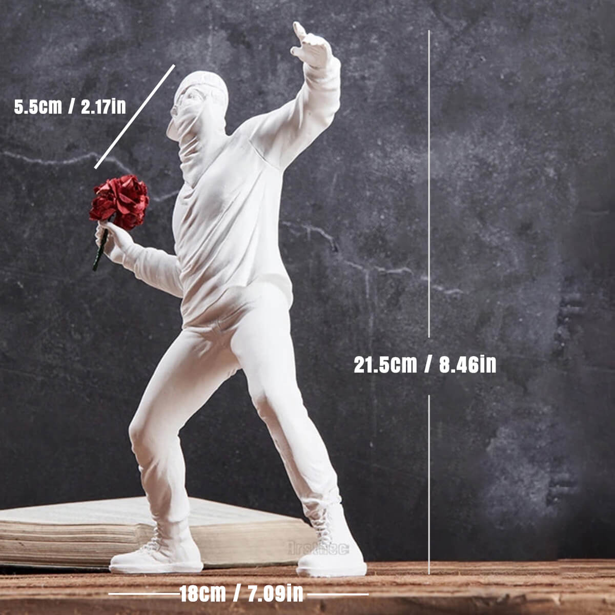 LZINA™ | Banksy Flower Rioter