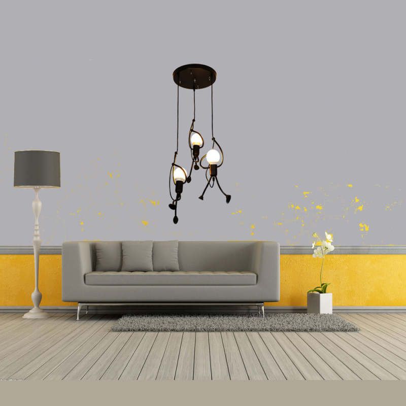 BowLift | Retro Iron Man Pendant Light