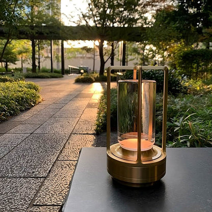 AuraLux BowLift: Luxury Wireless Table Lamp with Elegant Design