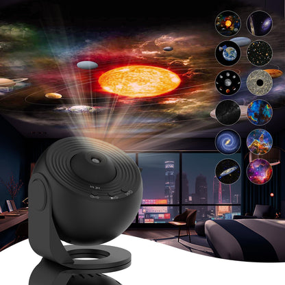 BowLift 360° Planetarium Projector — Immersive Night Sky Experience for Deep Relaxation & Stress Relief