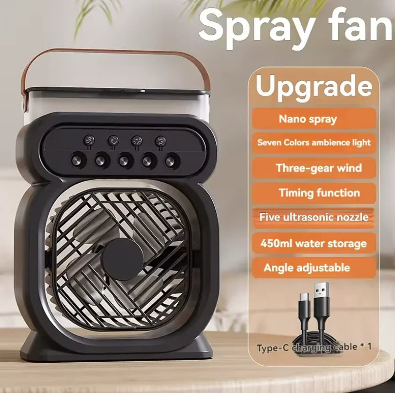 LZINA™ | 3 in 1 Portable Air Conditioner with Night Light and Humidifier