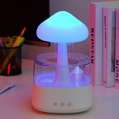 BowLift Mushroom Cloud Rain Diffuser & Soothing Humidifier by Atumis