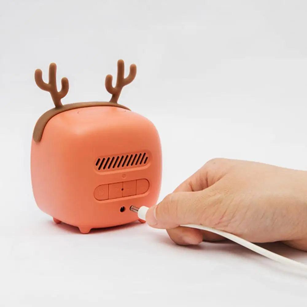 LZINA™ | BunnyGlow - LED Alarm Clock – Night Light with Digital Display & Timer