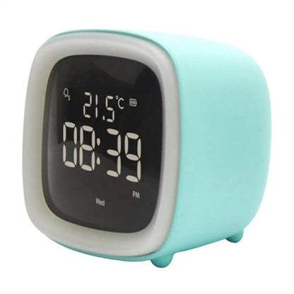 LZINA™ | BunnyGlow - LED Alarm Clock – Night Light with Digital Display & Timer