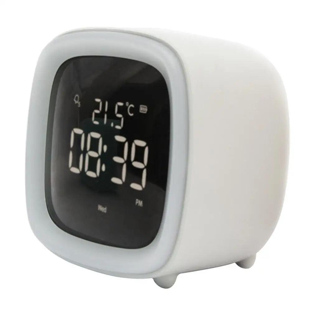 LZINA™ | BunnyGlow - LED Alarm Clock – Night Light with Digital Display & Timer
