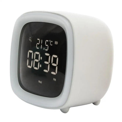 LZINA™ | BunnyGlow - LED Alarm Clock – Night Light with Digital Display & Timer