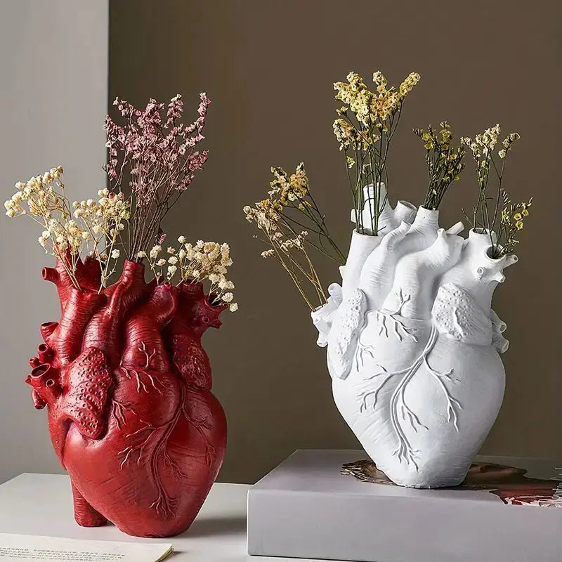 LZINA™ | Dorsø - Ceramic Heart Vase