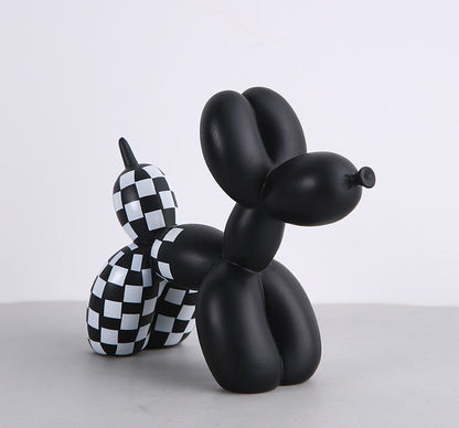 LZINA™ | Black and white balloon dog