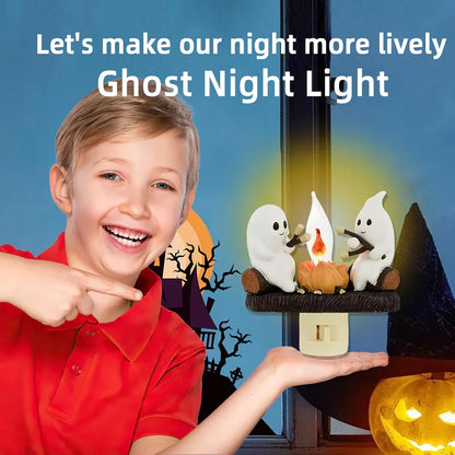 LZINA™ | Halloween Ghost Campfire Night Light