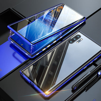 BowLift | Magnetic Tempered Glass Dual-Sided Phone Case for Samsung