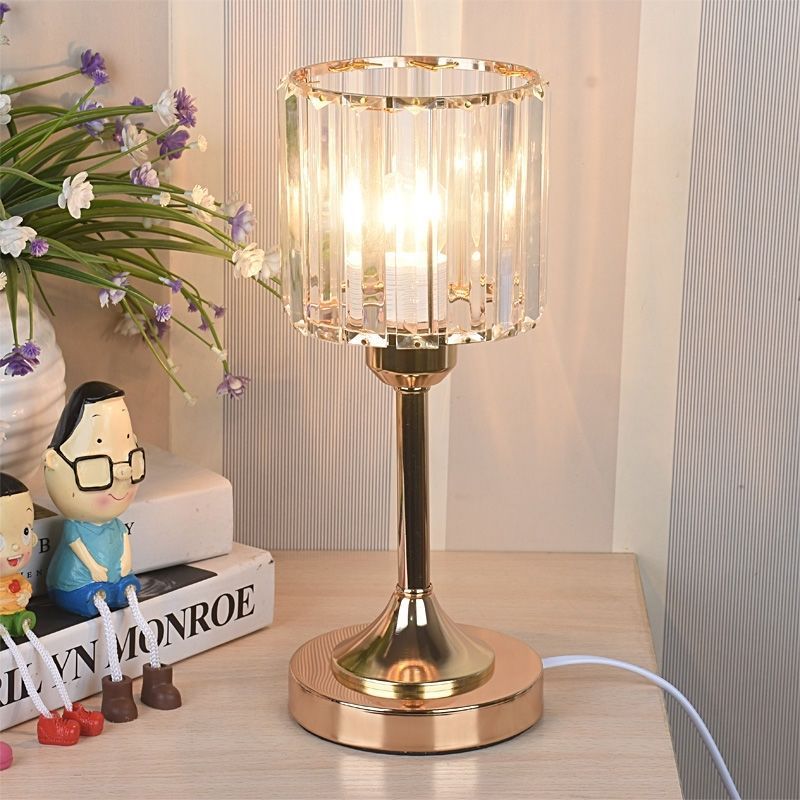 BowLift Crystal Nordic Table Lamp – Sleek, Modern Crystal Lighting for Contemporary Homes