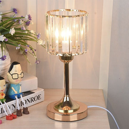 BowLift Crystal Nordic Table Lamp – Sleek, Modern Crystal Lighting for Contemporary Homes